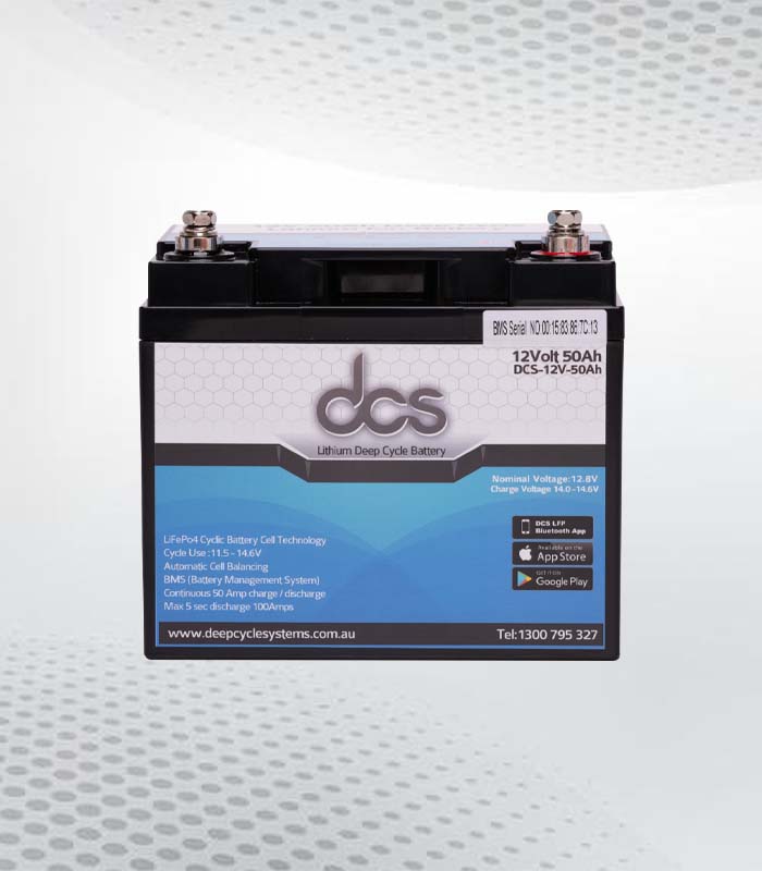 batería de iones de litio de 12 V y 50 Ah